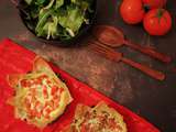 Tartelettes légères aux tomates