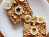 Teddy bear toast - Tartines oursons