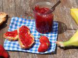 Confiture fraises bananes