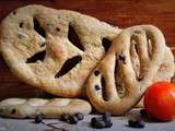 Fougasse aux olives noires de Nyons