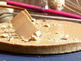 Tarte noisette et chocolat Dulcey