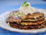 Galettes de courgettes à l’Ossau Iraty