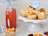 Muffin pomme amande confiture & Limonade fraise framboise