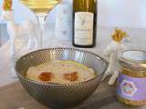 Panna cotta curry, saint jacques & écume de fenouil {Concours inside}