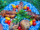 Aubergines farcies façon arrancini