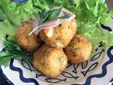 Boulettes de brandade de morue frites