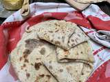 Potetlefse pains plats norvégiens aux pommes de terre