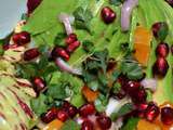 Salad bowl haddock, avocat et grenade