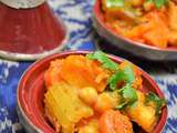 Tajine de légumes parfumé à la coriandre