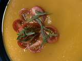 Velouté de tomates vertes et patates douces