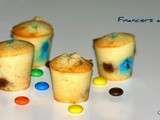 Financiers aux m&Ms