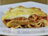 Lasagnes bolognaises maison