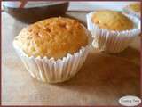 Muffins au lait de coco et pâte à tartiner