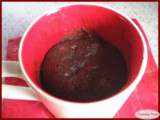 Mug cake au chocolat