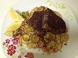 Poisson au Sumac et Salade de Couscous