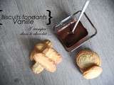 Biscuits fondants à tremper dans le chocolat – l’heure du Goûter #1