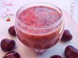 Smoothie express aux cerises