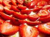 Délicieuse Tarte aux Fraises Mara des Bois