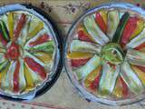 Tarte Chèvre Frais et Légumes Grillés