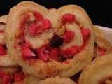 33 Mini palmiers aux pralines roses (pâte feuilletée maison) 3 3