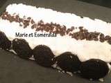 Bûche coco oreo