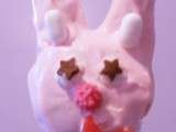 Cake pop de pâques...le lapin à la cacahuète