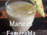 Smoothie aux 2 bananes: banane fruit et bams