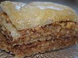 Baklava aux noix