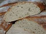 Pain bio au levain de sarrasin