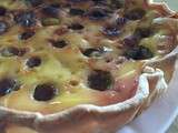 Tarte flan aux figues