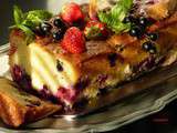 Cake aux fruits rouges