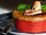 Cassolette de langoustines, st-jacques & gambas en croute