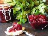 Chutney de cerises noires