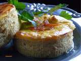 Flans de topinambours au saumon fume