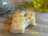 Focaccia au thym