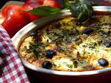 Frittata aux coeurs d’artichaut & tomates cerise