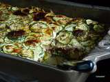 Gratin de courgettes & de veau