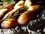 Madeleines au citron & huile d’olive