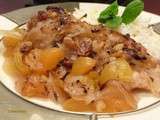 Poulet aux abricots secs facon tajine