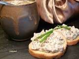 Rillette de champignons parfumee a la truffe