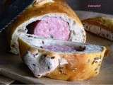 Saucisson pistache en croute de pain