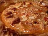 Tarte rustique aux abricots & amandes