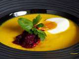 Veloute vitamine & son oeuf mollet