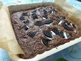 Brownies au biscuit chocolat (oreo)