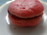 Macarons au Framboise curd