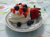 Pavlova Fruit Rouges