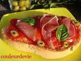 Ciabattas aux olives vertes