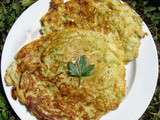 Galettes de courgettes