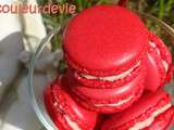 Macarons à la grenadine