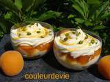 Tiramisu aux abricots (ou abricots/mangue)